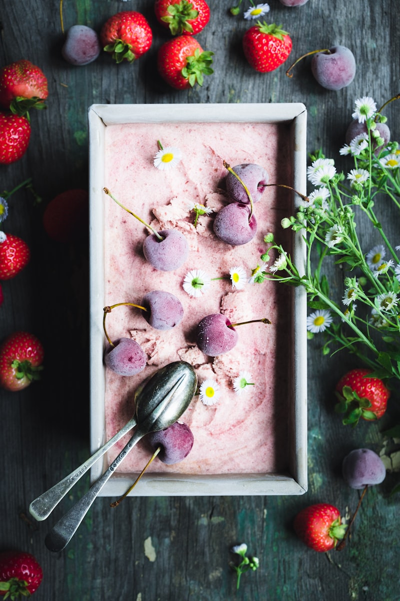 Fruity Jello and Cream