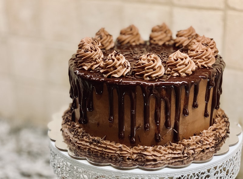 Sara Bernard's Almond Chocolate Melty Cake