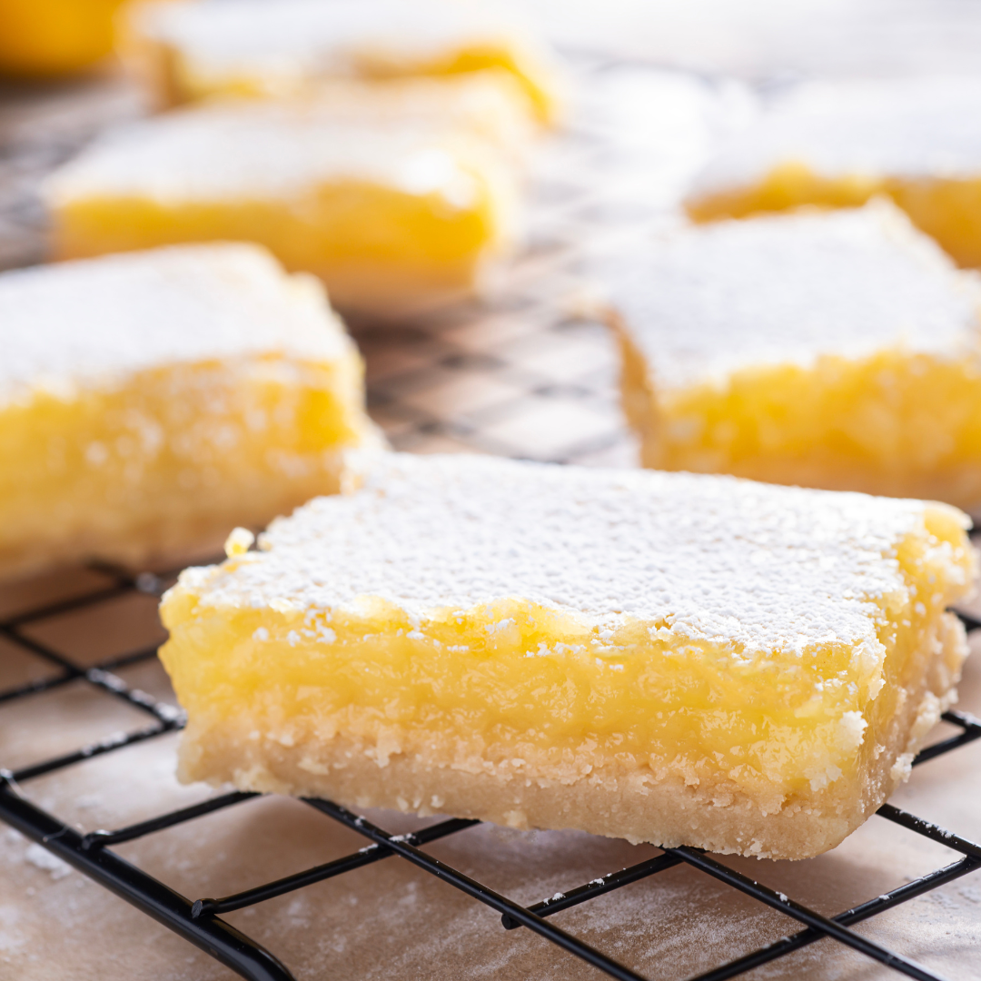 Lemon Bars With Buttery Shortbread Crust